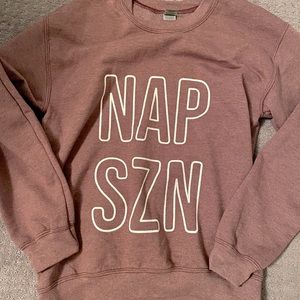Pink Lily Boutique NAP SZN crewneck sweatshirt